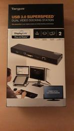 USB 3.0 SUPERSPEED, Computers en Software, Dockingstations, Ophalen, Nieuw, Docking station, Targus