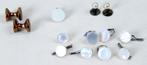 Diverse manchettenknopen en knopspelden, Handtassen en Accessoires, Manchetknopen, Ophalen of Verzenden, Gebruikt