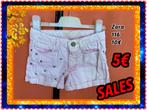Short meisje 116. Zara, Broek, Meisje, Ophalen of Verzenden, Zo goed als nieuw