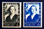 1937 H.M. Koningin Elisabeth MNH**, Postzegels en Munten, Postzegels | Europa | België, Verzenden, Orginele gom, Postfris, Postfris