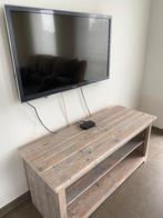 Tv-kast in steigerhout – handgemaakt & industrieel, Ophalen, Minder dan 50 cm, Zo goed als nieuw, Minder dan 100 cm