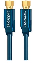 Click tropic coaxial cable 15 m shielding rating >95 db, 10 mètres ou plus, Câble coaxial, Neuf