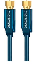 Click tropic coaxkabel 15 m, afschermingsgraad >95 db, Nieuw, 10 meter of meer, Coaxiale kabel