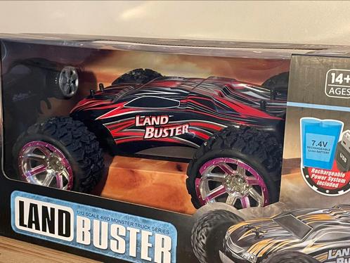 Land buster RC car / afstandsbediende auto, Hobby en Vrije tijd, Modelauto's | 1:5 tot 1:12, Zo goed als nieuw, Auto, 1:9 t/m 1:12