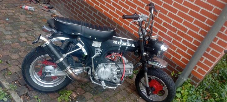 replica honda dax 125 met papieren zn sleutel, Motoren, Motoren | Honda, Particulier, Overig, 11 kW of minder, 1 cilinder, Sportuitlaat