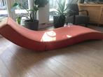 Paola Lenti Linea Chaise longue rouge, Huis en Inrichting, Minder dan 150 cm, 150 cm of meer, Gebruikt, Stof