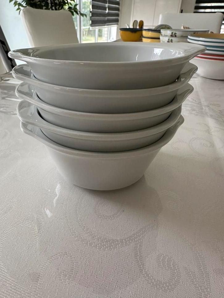 SELTMANN - 5 petits bols / ramequins en porcelaine, Huis en Inrichting, Keuken | Servies, Zo goed als nieuw, Porselein, Ophalen