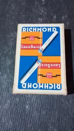 Ancien jeu de cartes cigarettes Richmond, Collections, Marques & Objets publicitaires, Comme neuf, Enlèvement ou Envoi