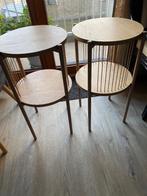 Twee nachttafels Jisk, Huis en Inrichting, Ophalen, Minder dan 45 cm, 55 tot 70 cm, Zo goed als nieuw