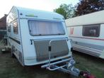 mooie caravan Avento 430,vast bed,zithoek,wc,voortent,stabli, Caravans en Kamperen, Overige merken, Schokbreker, Bedrijf, 4 tot 5 meter