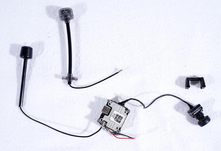 VTX Caddx Nebula Pro Nano-camera met 2 antennes, Audio, Tv en Foto, Drones, Gebruikt, Drone met camera, Ophalen of Verzenden