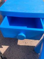Kleine Tafel en stoel blauw, Kinderen en Baby's, Ophalen, Zo goed als nieuw, Tafel(s) en Stoel(en)