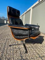 Vintage swivel chair Marco Engler, Huis en Inrichting, Fauteuils, Ophalen, Hout