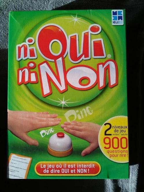 Game Ni oui ni non (Megableu) als nieuw!, Hobby en Vrije tijd, Gezelschapsspellen | Bordspellen, Zo goed als nieuw, Een of twee spelers