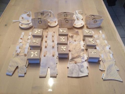 Vis ta vie beige gestreept collectie UITVERKOOP, Kinderen en Baby's, Kraamcadeaus en Geboorteborden, Nieuw, Kraamcadeau, Ophalen of Verzenden
