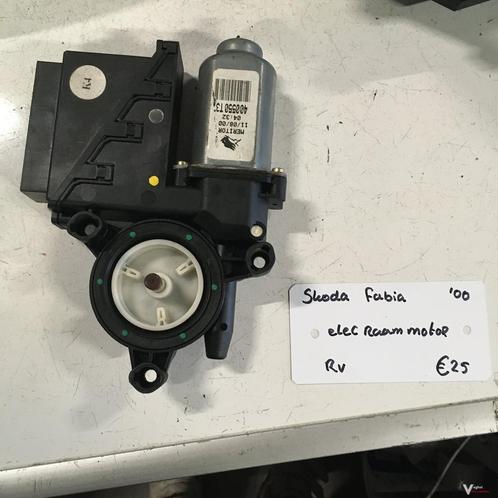 Skoda Fabia 2000 Raammotor Rechtsvoor, Auto-onderdelen, Elektronica en Kabels, Gebruikt, Ophalen of Verzenden