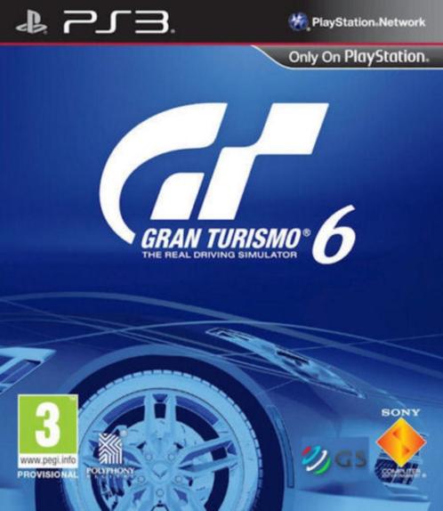 Gran Turismo 6, Consoles de jeu & Jeux vidéo, Jeux | Sony PlayStation 3, Comme neuf, Course et Pilotage, 1 joueur, À partir de 3 ans