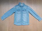 WE - chemise en jeans - taille 128 (8 ans), Gebruikt, Ophalen