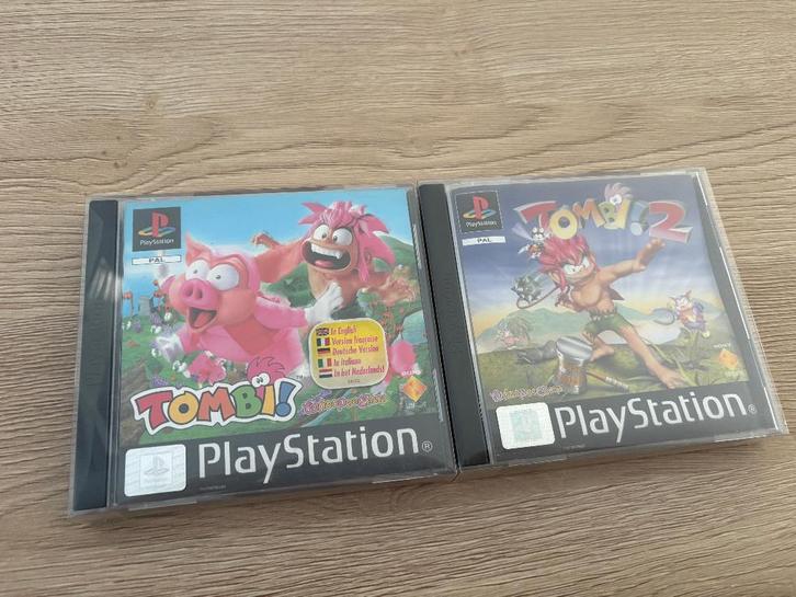 Tombi 1 & 2 Playstation 1, Games en Spelcomputers, Games | Sony PlayStation 1, Gebruikt, Platform, 1 speler, Vanaf 3 jaar, Ophalen of Verzenden