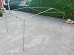 Tent  stokken, Ophalen