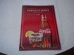 Metalen plaat Coca Cola Nieuw, Enlèvement ou Envoi, Panneau publicitaire, Neuf