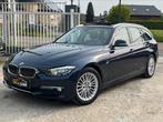BMW 320d Édit Luxury 1ereMain/Pano/Cuir, 5 places, 120 kW, Break, Bleu