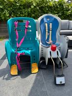 2 gebruikte fietsstoeltjes. Hamax Sleepy en Sitty Bike., Ophalen, Gebruikt