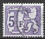 Belgique 1966 - OBP 69ATx - Timbre fiscal 5 F. (ST), Timbres & Monnaies, Envoi, Affranchi, Oblitéré