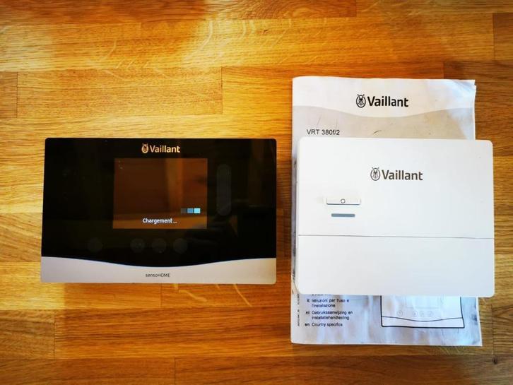 Thermostat sans fil Vaillant VRT 380f/2 – excellent état, Doe-het-zelf en Bouw, Thermostaten, Zo goed als nieuw, Slimme thermostaat