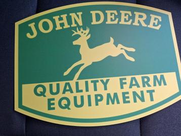 John deere reclamebord beschikbaar voor biedingen