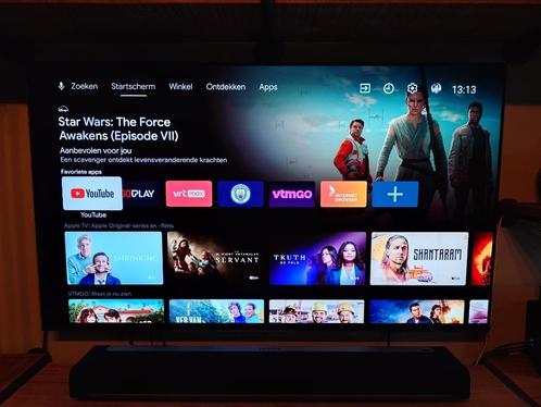 SONY BRAVIA KD-55A8, Audio, Tv en Foto, Televisies, Zo goed als nieuw, OLED, 40 tot 60 cm, 4k (UHD), Sony, 100 Hz, Smart TV, Ophalen