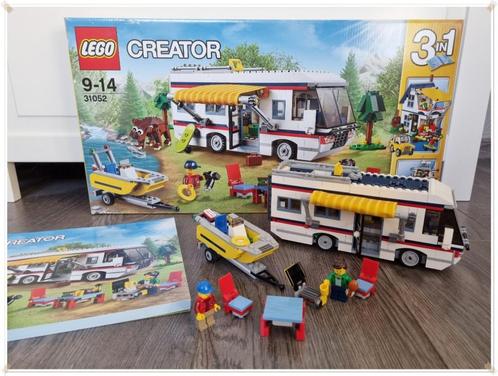 LEGO CREATOR 31052 – 3EN1: LE CAMPING-CAR (2016), Enfants & Bébés, Jouets | Duplo & Lego, Comme neuf, Lego, Ensemble complet, Enlèvement ou Envoi