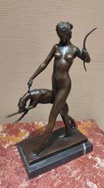 Statue Bronze Diane- Edward McCartan, Antiquités & Art, Enlèvement ou Envoi