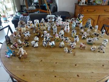 Lot d'une septantaine de vaches pour collection beschikbaar voor biedingen