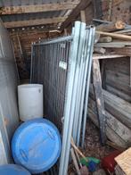 7 heras hekken bouwhekken werfhekken, Ophalen, Zo goed als nieuw