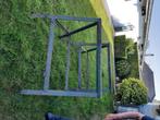 2 Metalen Stalen schragen., Doe-het-zelf en Bouw, Metalen, Ophalen, Gebruikt, IJzer