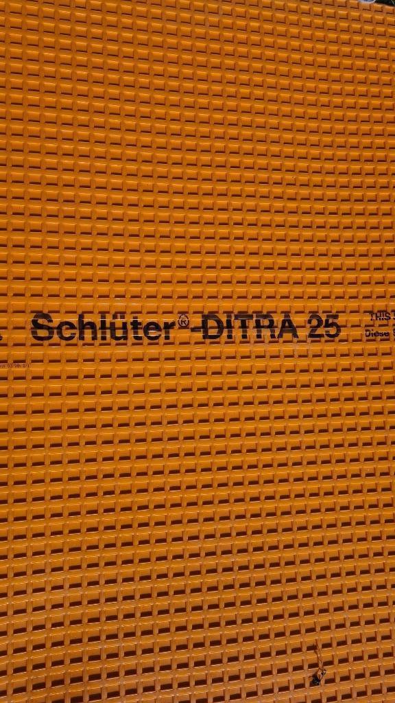 Natte de désolidarisation Schlüter Ditra 25, Doe-het-zelf en Bouw, Overige Doe-Het-Zelf en Bouw, Nieuw, Ophalen