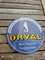 Geëmailleerde plaat ORVAL, Verzamelen, Ophalen of Verzenden, Zo goed als nieuw