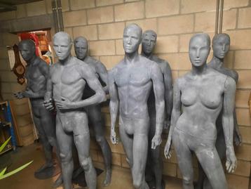 150 mannequins professionnels, mannequins, hommes, femmes, e