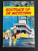 Lucky Luke: Bootrace op de Mississippi (eerste druk), Une BD, Morris, Utilisé, Enlèvement ou Envoi