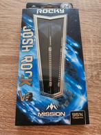 Mission Josh Rock Darts v2 - 95% 24gr, Sport en Fitness, Ophalen of Verzenden, Zo goed als nieuw, Pijlen