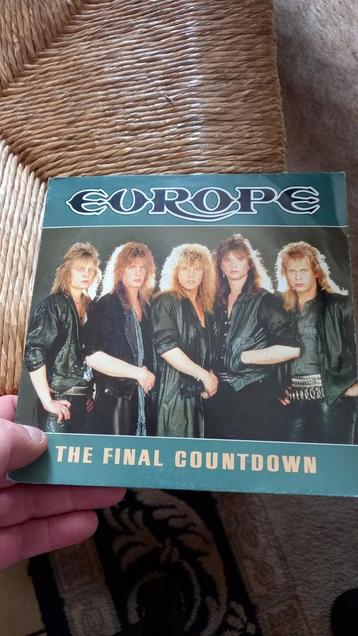 Vinyl (45t) europe "the final countdown ", Enlèvement, Comme neuf