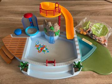 Playmobil Family Fun Openluchtzwembad 4858, Kinderen en Baby's, Speelgoed | Playmobil, Ophalen, Gebruikt, Complete set