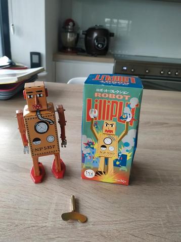 Robot métal mécanique Lilliput, Enlèvement ou Envoi, Comme neuf, Autres types