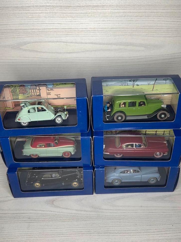 Collection voitures Tintin – Atlas – État neuf en boîte, Collections, Personnages de BD, Neuf, Statue ou Figurine, Tintin, Enlèvement