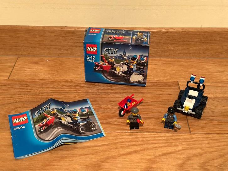 Lego City 60006 Police ATV, Kinderen en Baby's, Speelgoed | Duplo en Lego, Gebruikt, Lego, Complete set, Ophalen of Verzenden