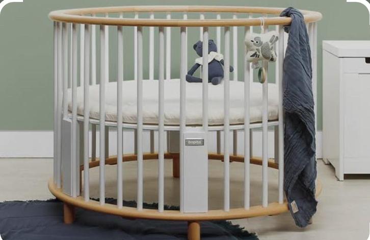 Ronde babybox Bopita – in zeer goede staat!, Kinderen en Baby's, Babyparken, Zo goed als nieuw, Ophalen