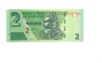 Zimbabwe, 2 Dollars 2019, UNC., Postzegels en Munten, Ophalen of Verzenden, Zimbabwe, Los biljet