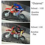 Crossmotor “guisval” 1:22 met figuur., Verzenden, Zo goed als nieuw