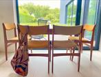 Magnifique ensemble de 4 chaises et table vintage Eric Buch, Enlèvement ou Envoi